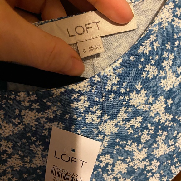 Loft midi cap sleeve sundress - Picture 3 of 6